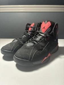 Size 5.5- Jordan True Flight High Black Pink - Picture 1 of 6