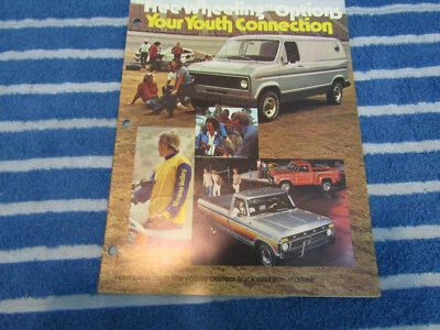 Ford F100 1977 F150 F250 F350 Bronco Econoline opciones de ruedas libres volante Foto 1 de 3