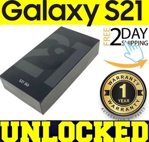 SAMSUNG GALAXY S21 5G SM-G991U1 128GB  PHANTOM GRAY (FACTORY UNLOCKED) ✤SEALED✤ - Picture 1 of 2
