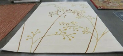 Alfombra de hilos ligeramente sueltos MARFIL/NARANJA 8'-3" X 11', precio reducido SOH305B-9 Foto 1 de 3