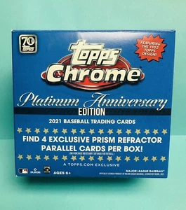 2021 Topps Chrome Platinum Anniv. FINISH YOUR SET Pick Your Player - Picture 1 of 21