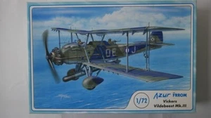 Azur Vickers Vildebeest Mk.III-1:72-FR017-Modellflieger-OVP-0219 - Bild 1 von 8