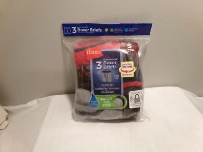 Hanes Boy's Boxer Briefs  3 pair  Size Small - Image 1 of 3