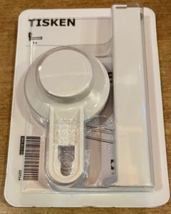 Ikea TISKEN Suction mount wall hanging Toilet roll Holder bracket 003.812.93 NEW - Picture 1 of 6