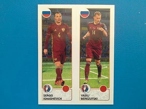 Panini Euro 2016 Swiss Star Edition Sticker n.157 Ignashevich Berezutski Russia - Imagen 1 de 1