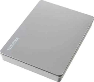 Toshiba Canvio Flex 2TB, Externe Festplatte hellsilber, USB-C / USB-A - Bild 1 von 1