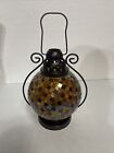 Partylite Mosaic Moroccan Style Retired Candle Lantern Preowned Global Fusion