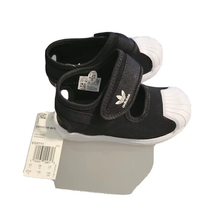 Adidas Superstar 360 Sandal Black/White EG5711 Infant 7 UK 6.5 EU 23.5 - Image 1 of 4