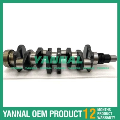 V3800 engine Crankshaft For Kubota V3800T V3800-DI Engine Spares Part - Image 1 of 2
