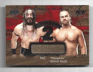 2021 Upper Deck AEW Spectrum Table for 2 #T2-1 Pac Hangman Adam Page All Elite - Bild 1 von 2