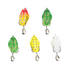  5Pcs Lifelike Fishing Lures with Double Hooks Kit for Bass Snakehead Saltwater