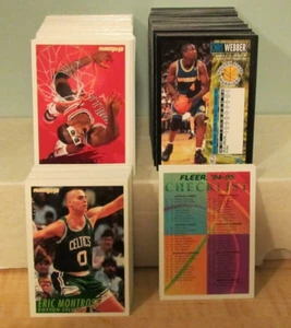 1993-94 Fleer Basketball Serie 1 und 2 fast kompletter Satz 380/390 - Bild 1 von 7