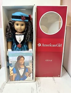 American Girl Doll Cecile Rey W/Her Meet Accessories & Original Box. Retired. - Picture 1 of 24