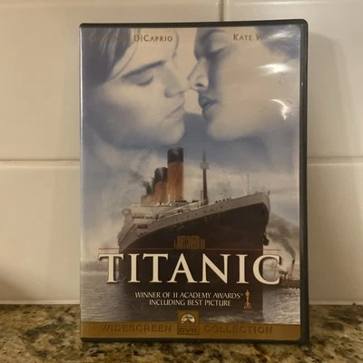TITANIC (DVD) WIDESCREEN  1997 Kate Winslet Leonardo DiCaprio - Image 1 of 3