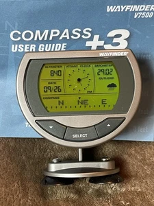 Wayfinder V7500 Digital Compass Plus + 3 Barómetros Altímetro Reloj Atómico - Imagen 1 de 15