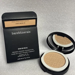 bareMinerals ORIGINAL Pressed Powder Foundation SPF15 - Light Beige 09 New - Picture 1 of 5