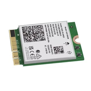 1* WiFi 6E AX5400 M.2 Module Cooperating, With A Wi-Fi 6/Wi-Fi 6E Router - Afbeelding 1 van 14