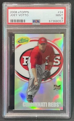 Joey Votto 2008 Etopps Refractor RC #/799 PSA 9 - Image 1 of 2