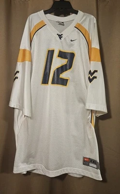 WV West Virginia Mountaineers Football Jersey #12 Geno Smith - Image 1 of 4