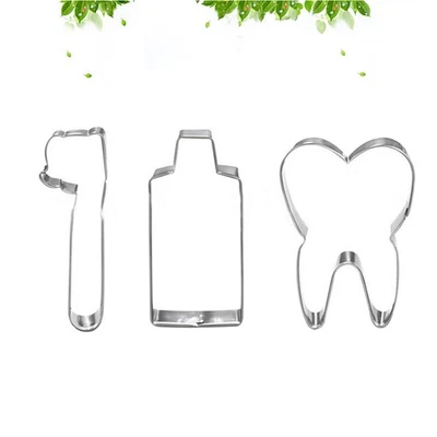  3 PCS Formen Für Backen Förmchen Edelstahlform DIY Cookie Cutter - Bild 1 von 4