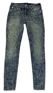 NWT  True Religion Acid Wash Denim Leggings Women’s Size 27. Skinny - Picture 1 of 15