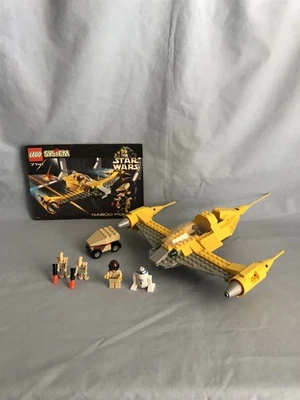 LEGO set 7141 Naboo Fighter VINTAGE STAR WARS 100% complete w/ instructions - Image 1 of 4