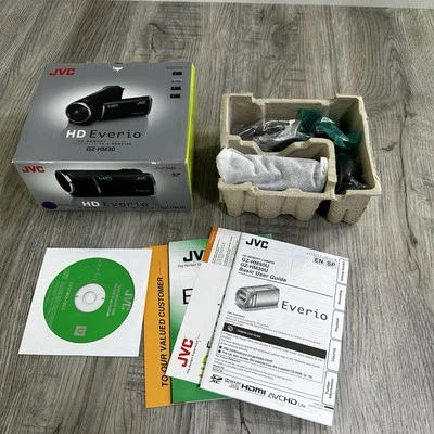 JVC Everio GZ-HM30 HD Camcorder - Video Camera 40x Zoom HDMI New Open Box - Image 1 of 4