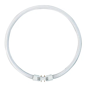 Lampada fluorescente T5 tubo ad anello rotondo 55 W/830 2GX13 luce circolare bianco caldo 3000 K - Foto 1 di 1
