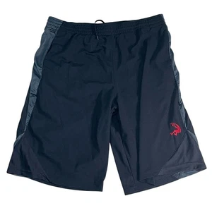 Shaq Basketball Gym Athletic Shorts Black Adult Men’s Medium 34x12” Y2K Baggy - Picture 1 of 9