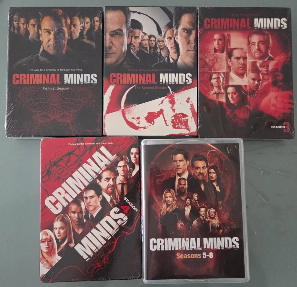 CRIMINAL MINDS TV Series Complete Seasons 1-8 DVD SETS - Image 1 of 1