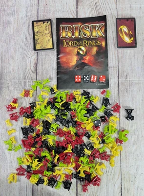 Lord of the Rings Risk Trilogy Edition Replacement Army, Dice & Cards (2002) - Image 1 of 3