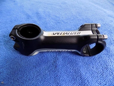 SPECIALIZED STEM 100MM  31.8MM BAR  -8/+16 DEG RISE 1-1/8 BLACK ALLOY USED EXCEL - Image 1 of 4