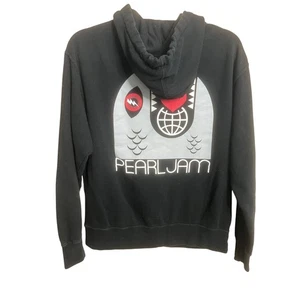 PEARL JAM Lightning Bolt Tour Concert Full Zip Sweatshirt Hoodie Sz S Y2K Street - Picture 1 of 17