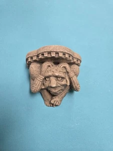 Mini gárgola grotesco aplique vintage estante ménsula - Imagen 1 de 8