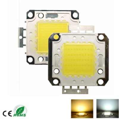 LED COB Chip 10W 20W 30W 50W 70W 100W Cool/Warm White 12V/36V for Floodlight NEW - Image 1 of 4