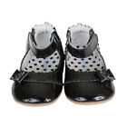 Robeez Catherine Mini Shoez Flat, Black Toddlers . Size 6 / 18-24 Months
