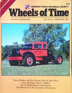 Wheels of Time American Truck Historical Society March/April 1995 - Imagen 1 de 2