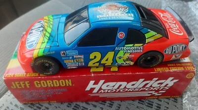 Jeff Gordon 1995 Winston Cup Champion 1/24 Diecast Bank Autógrafo Firmado PSA Foto 1 de 3