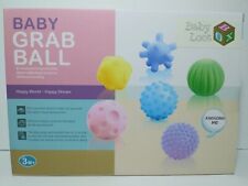 Baby Loot Box 6 Pcs Baby Squeeze Sensory Squishy Grab Balls NEW