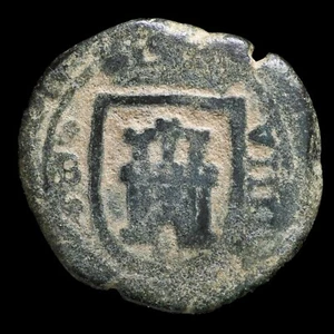 Felipe III, 8 Maravedis de Burgos 1619 - 22 mm / 6.80 gr. - Imagen 1 de 3