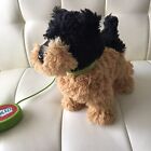 Kid Connection Walking Yorkie Dog W/ Sound And Remote Control Leash 10” Plush