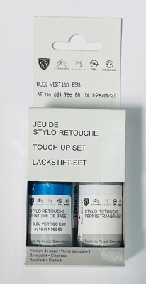 (1080,00€/1L) Opel Citroën Lackstift Vertigo Blau ESM Lack Pinsel 1668198680 - Bild 1 von 2