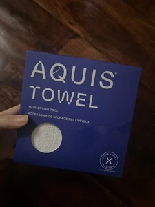 AQUIS Towel Hair-Drying Tool, Water-Wicking, Ultra-Absorbent Recycled Microfiber - Picture 1 of 4