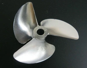 #1693 CNC 3/16'' 4.76mm Propeller OD54mm 3 bladed 5418 Prop P1.8 for RC Boat - Picture 1 of 6