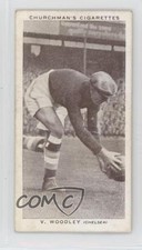 1939 Churchman's Association Footballers Series 2 Tobacco Victor Woodley #50