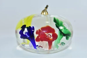 VINTAGE 1988 JOE RICE MUTI COLOR JACK & PULPIT PEN HOLDER PAPERWEIGHT - Picture 1 of 11