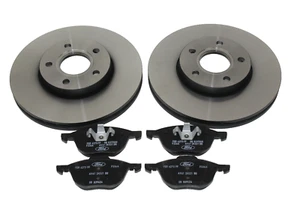 Discos de freno originales 278 mm + pastillas delanteras Ford Focus - C-Max 1790221 + 1712024 - Imagen 1 de 5
