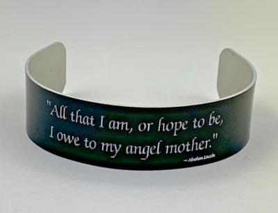 高口径创作珠宝 - 雕刻手链 - 母亲节/生日礼物 — 第 1/4 张图片