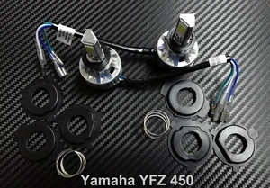 LED Kit High Power H6 Headlight Lights Bulbs HID for Yamaha YFZ 450 2004–2013 - Picture 1 of 3