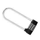 Zinc Alloy U-shape Combination Digit Password Code Lock Extra Long Cabinet D Set